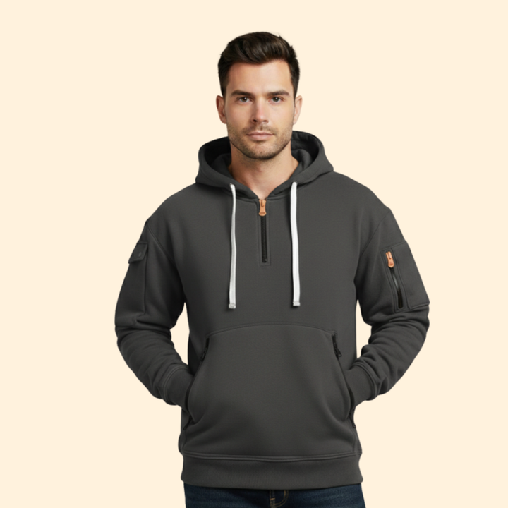 Men’s Modern Zip Hoodie