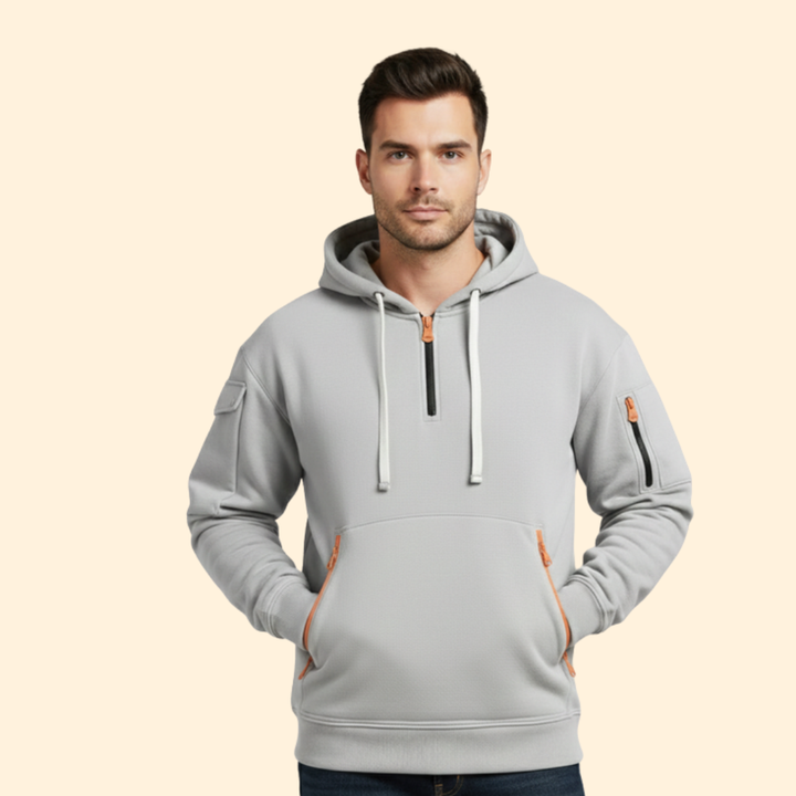 Men’s Modern Zip Hoodie