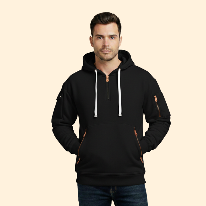 Men’s Modern Zip Hoodie