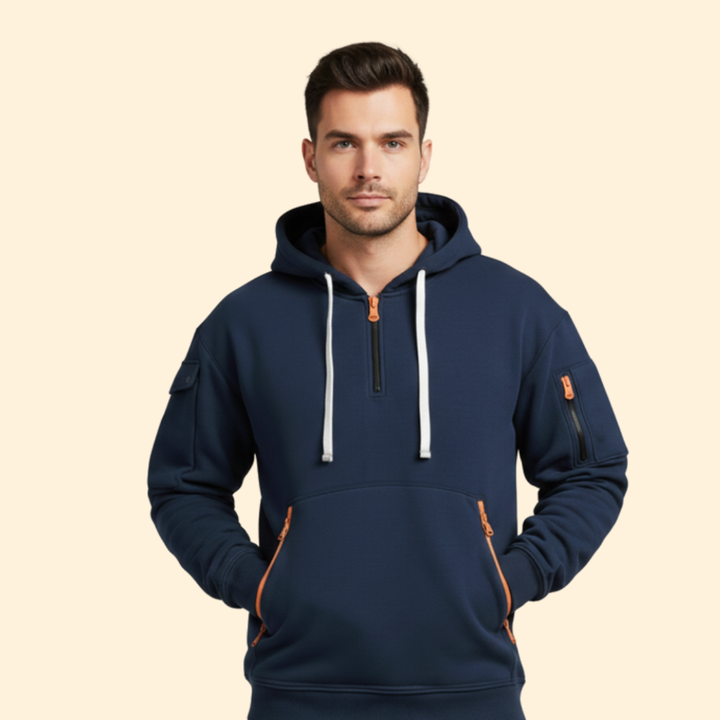 Men’s Modern Zip Hoodie