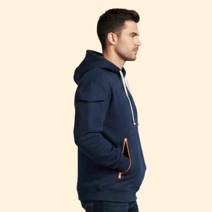 Men’s Modern Zip Hoodie