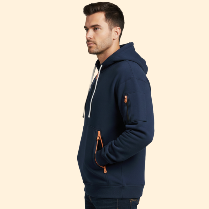 Men’s Modern Zip Hoodie