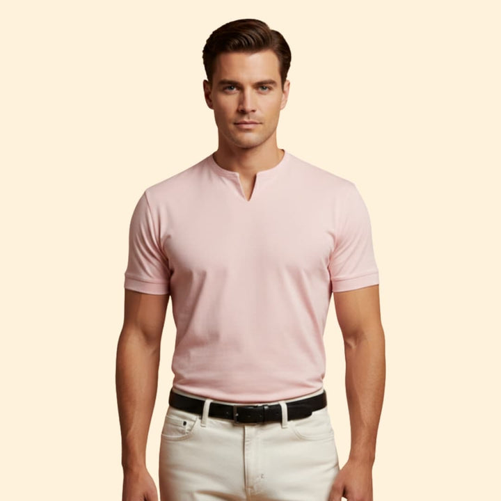 Men's Stylish V-Neck Tee