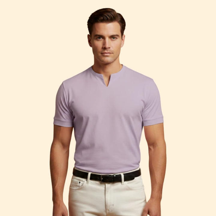 Men's Stylish V-Neck Tee