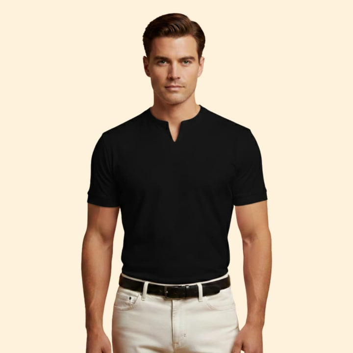 Men's Stylish V-Neck Tee