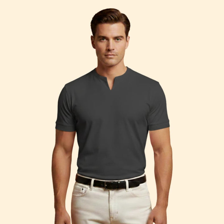 Men's Stylish V-Neck Tee