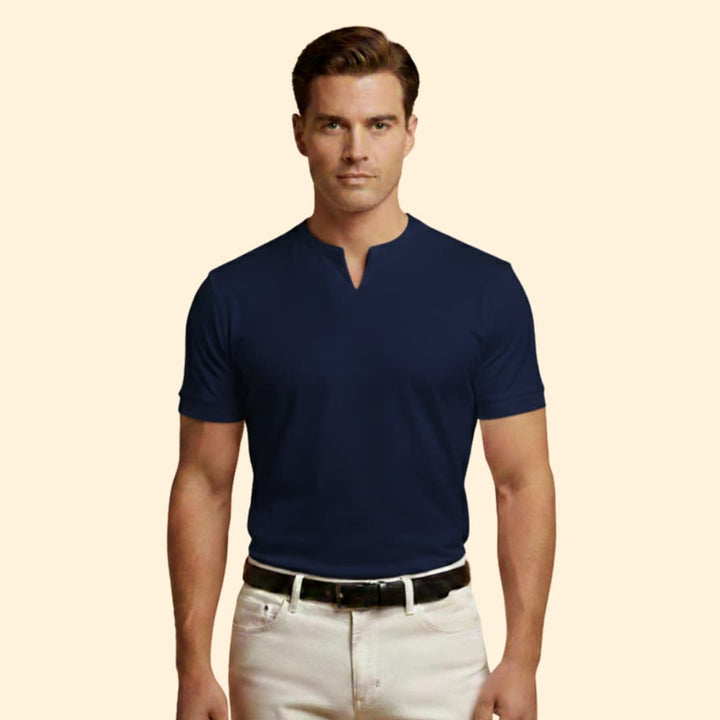 Men's Stylish V-Neck Tee
