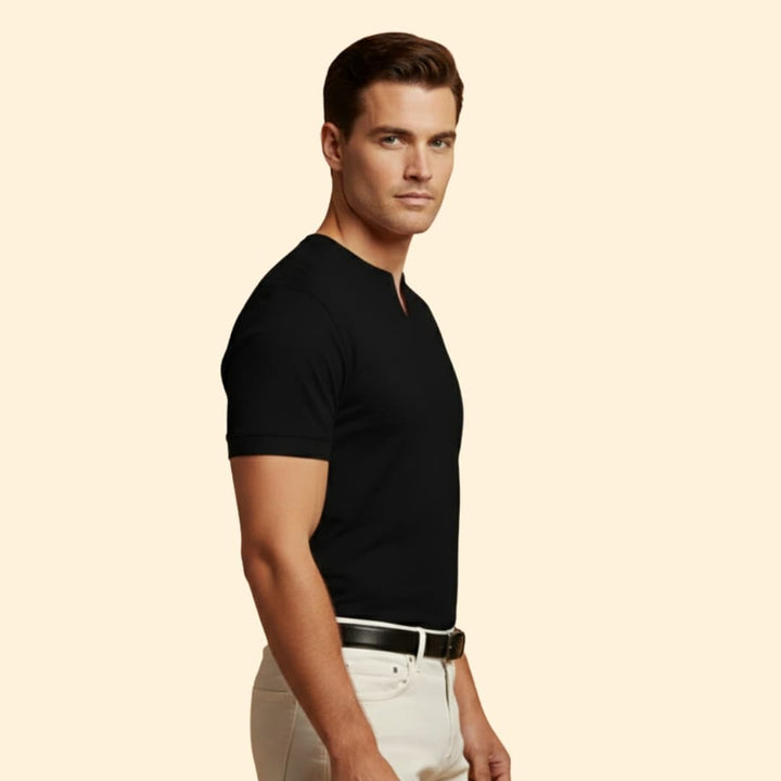 Men's Stylish V-Neck Tee