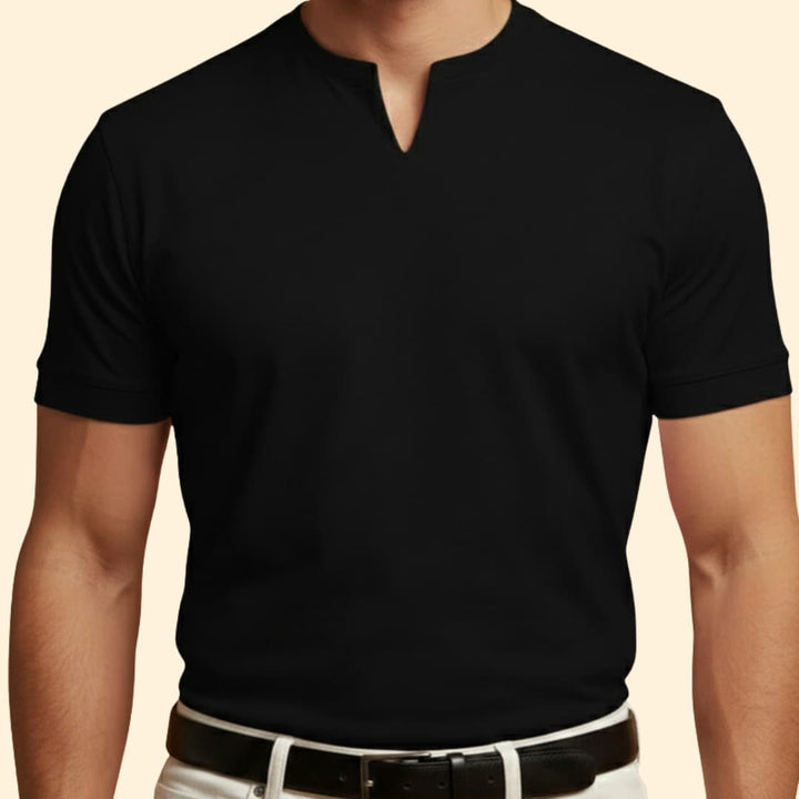 Men's Stylish V-Neck Tee