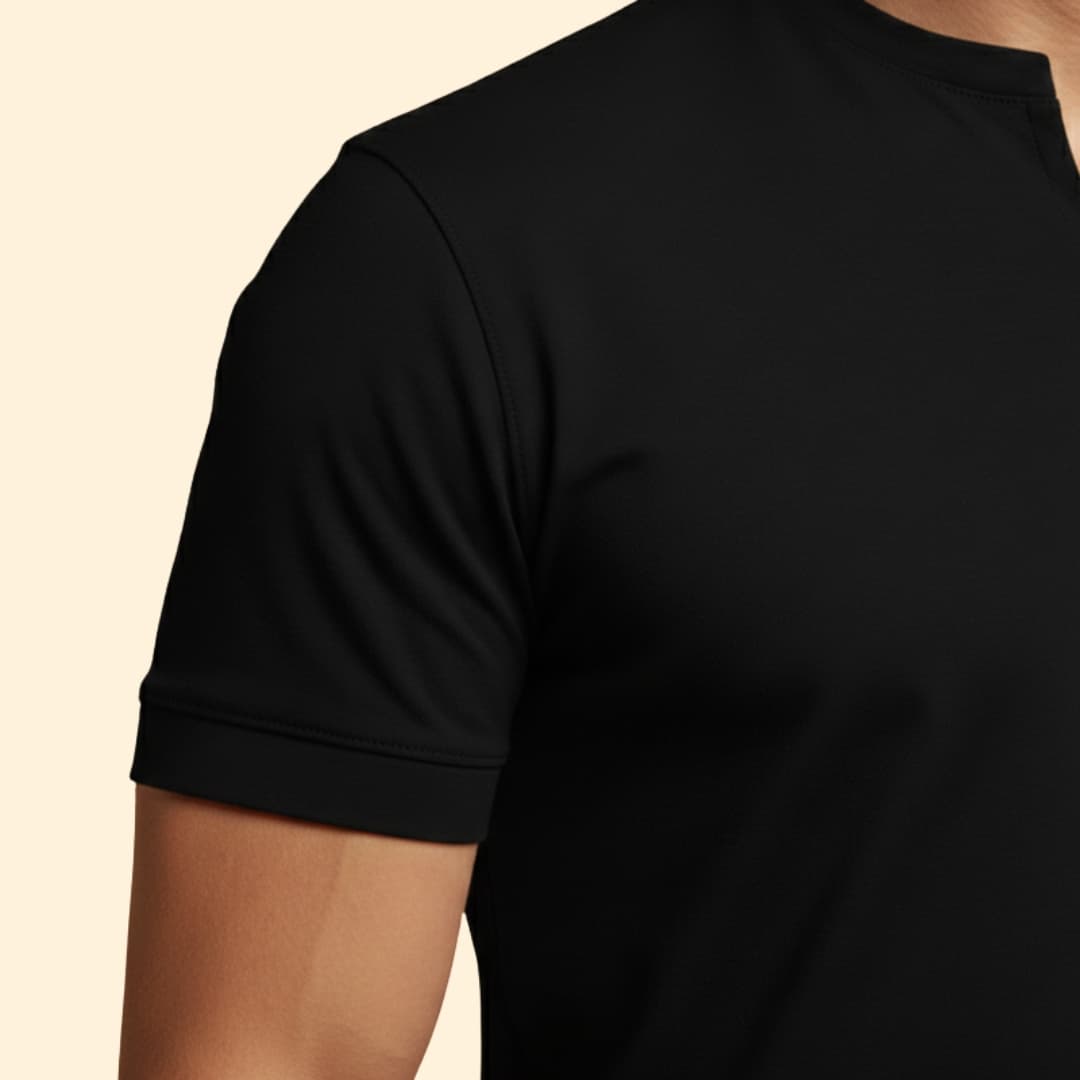 Men's Stylish V-Neck Tee