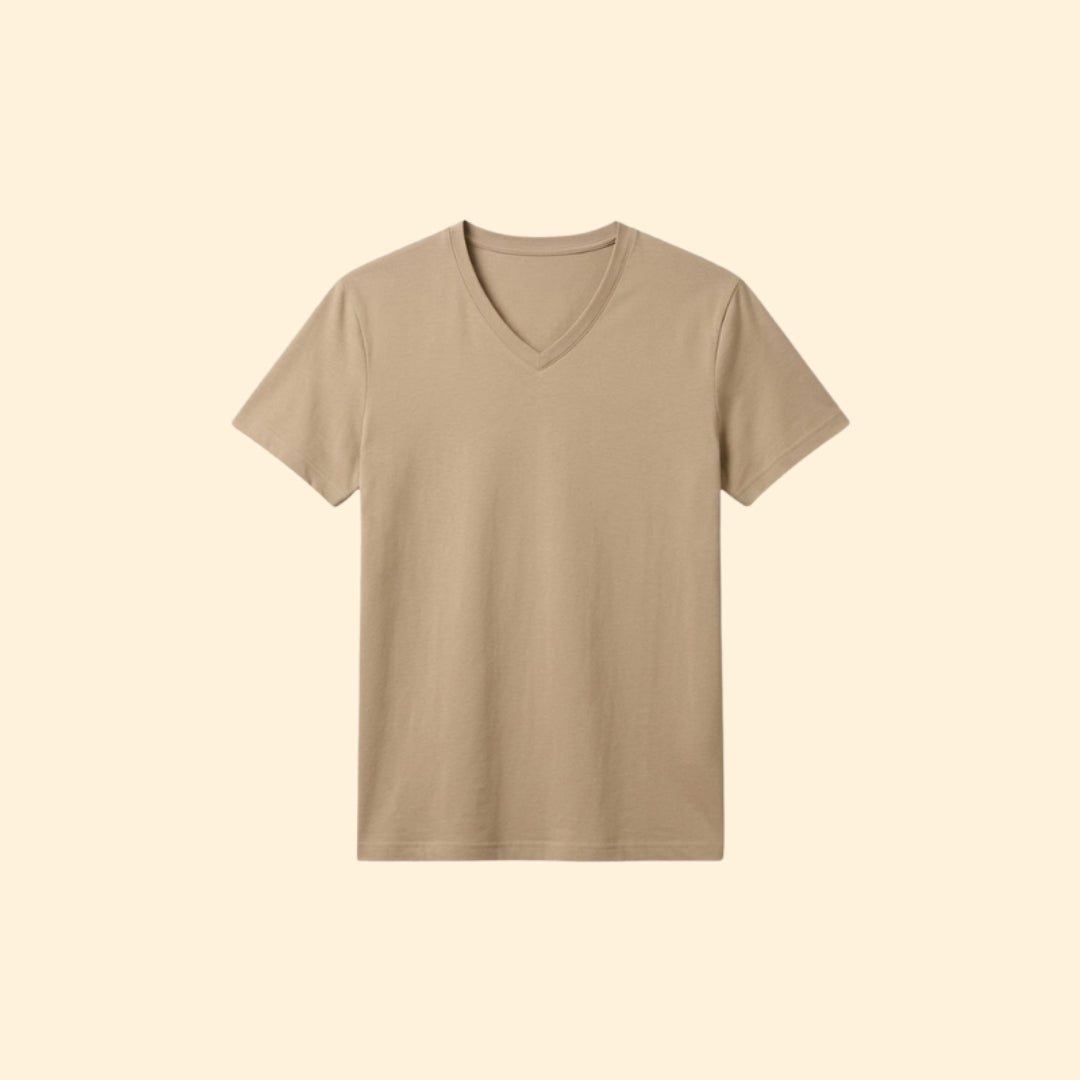 Men's V-Neck Casual Tee