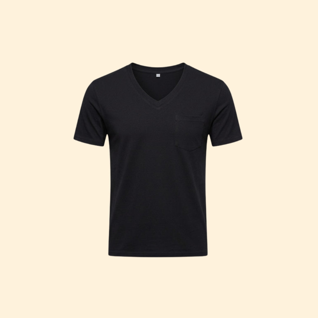 Men's V-Neck Pocket Tee