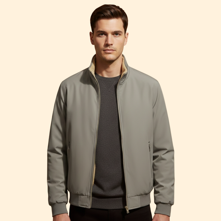 Men’s Winter Puffer Bomber Jacket