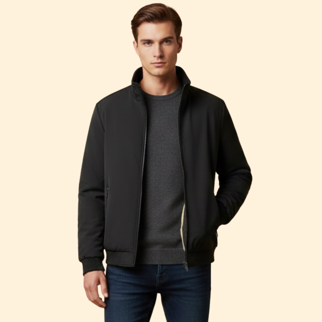 Men’s Winter Puffer Bomber Jacket