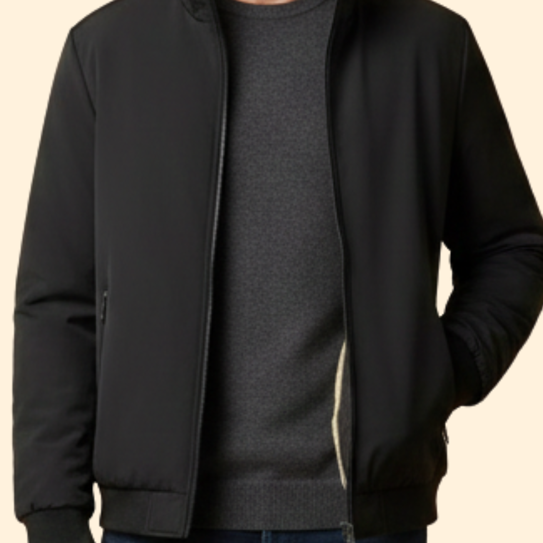 Men’s Winter Puffer Bomber Jacket