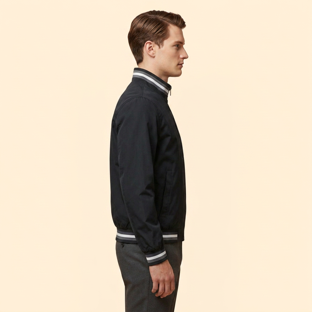 Men’s Zipped Bomber Jacket