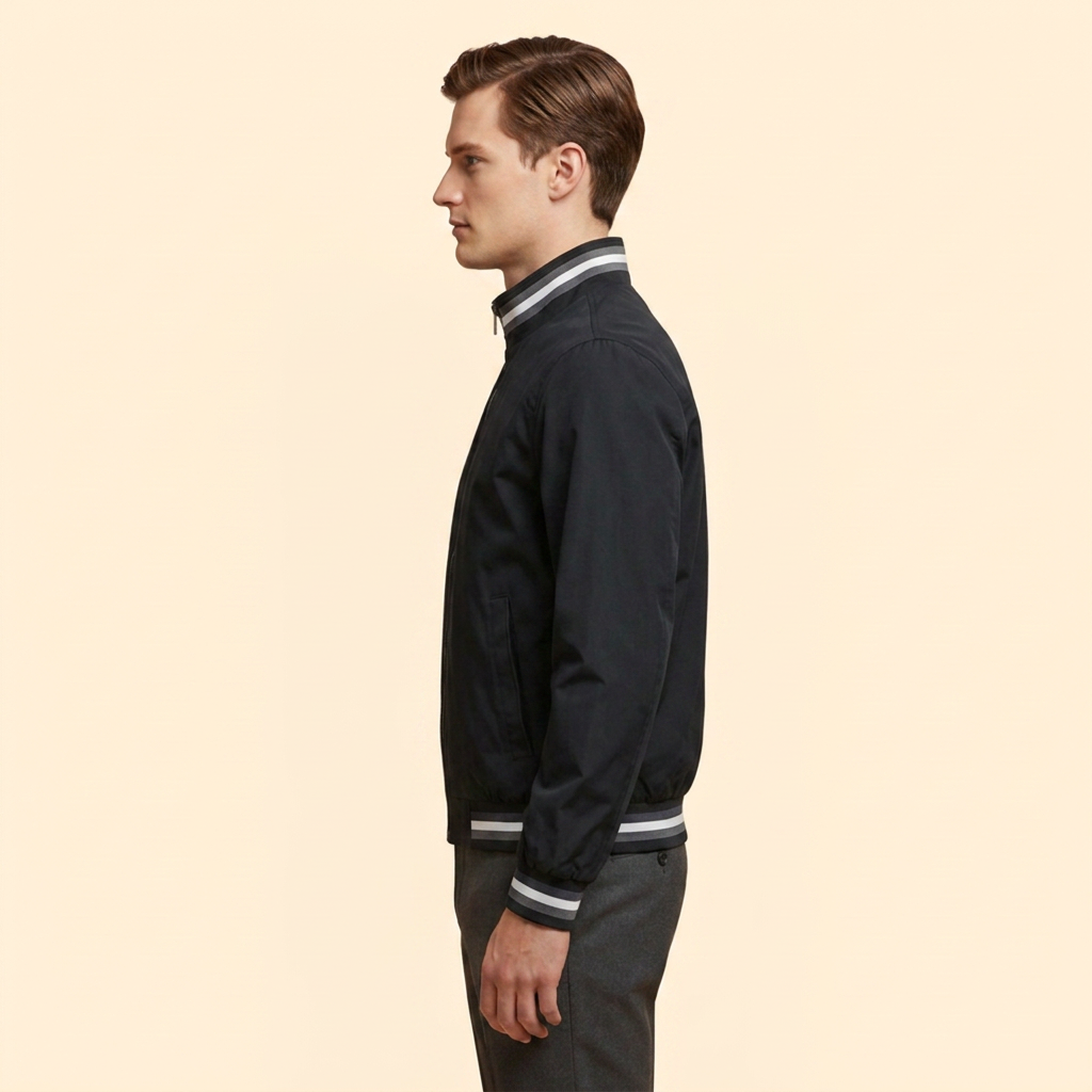 Men’s Zipped Bomber Jacket