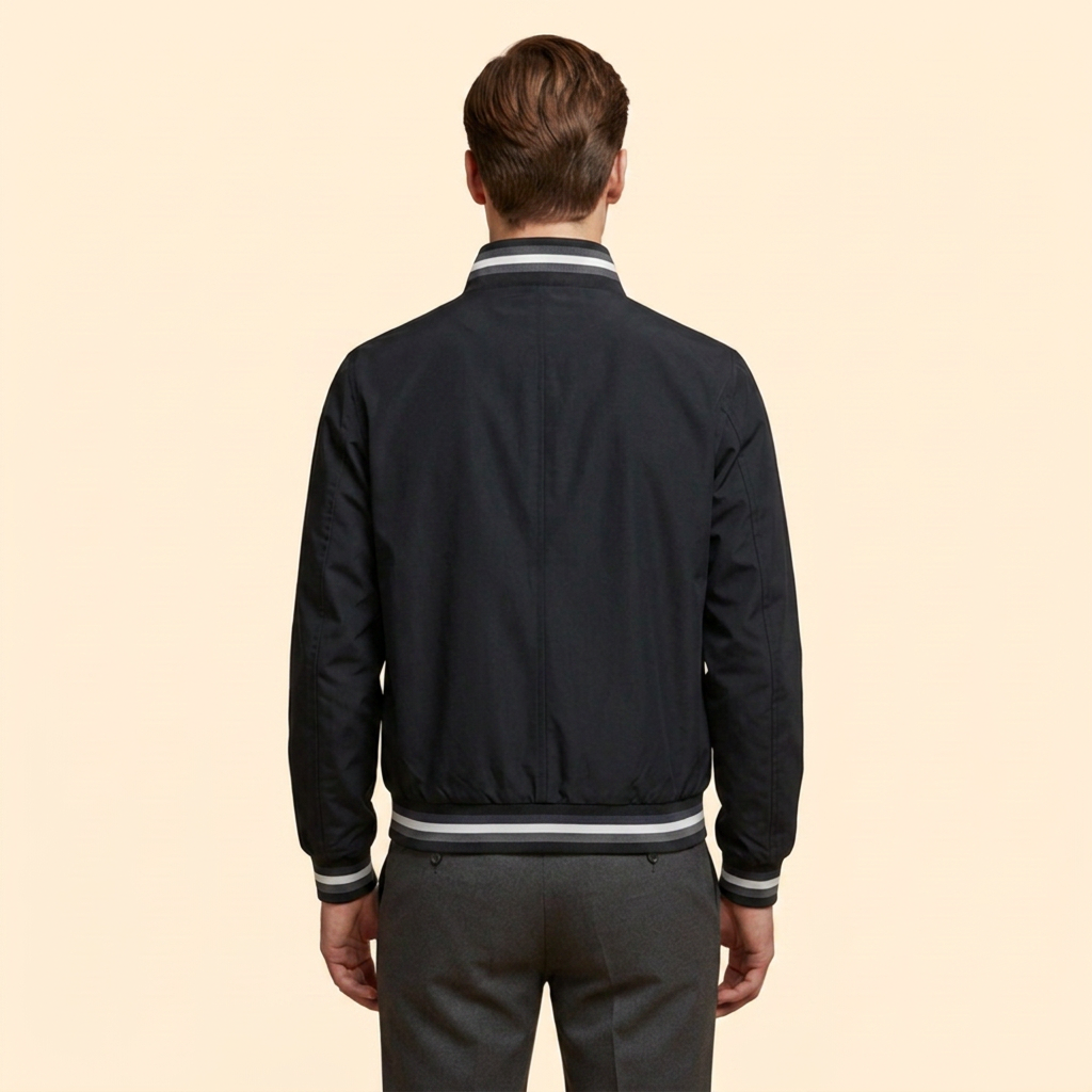 Men’s Zipped Bomber Jacket
