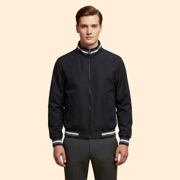 Men’s Zipped Bomber Jacket