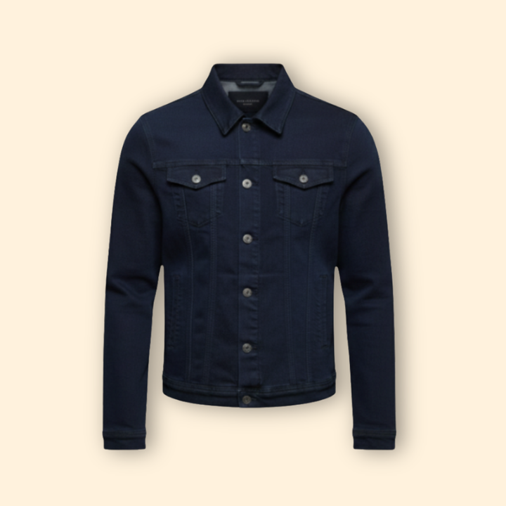 Men’s Denim Bomber Jacket