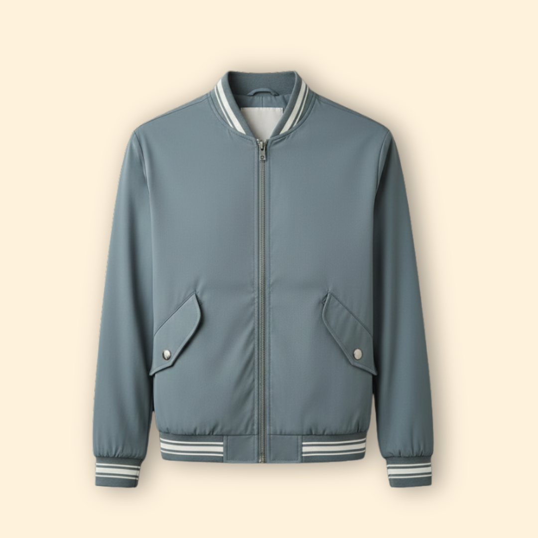 Men's Elasticated Bomber Jacket