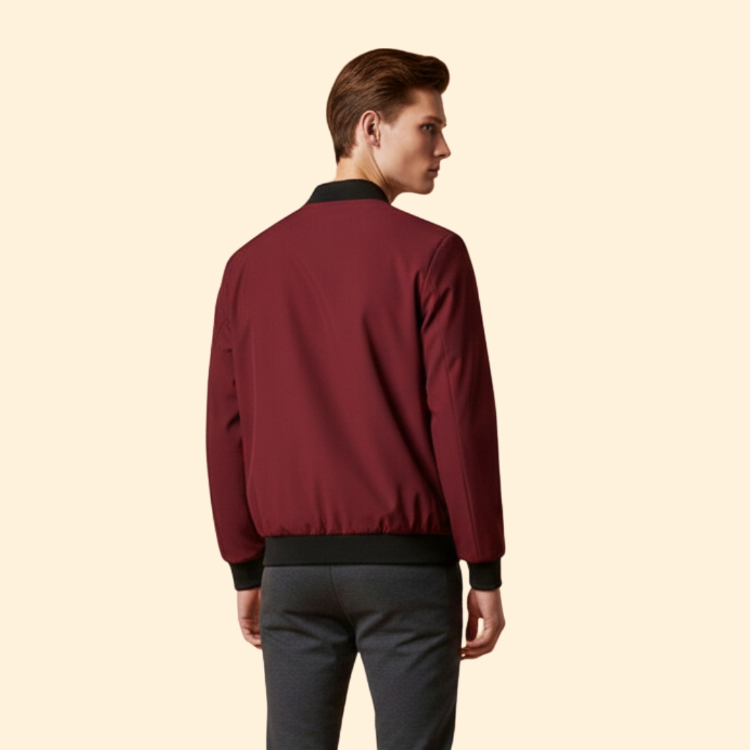 Men’s Modern Bomber Jacket