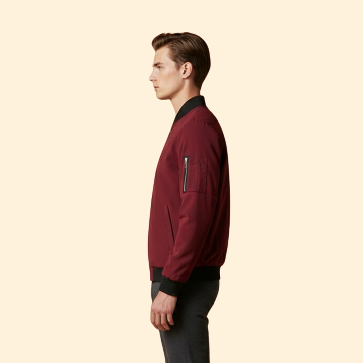 Men’s Modern Bomber Jacket