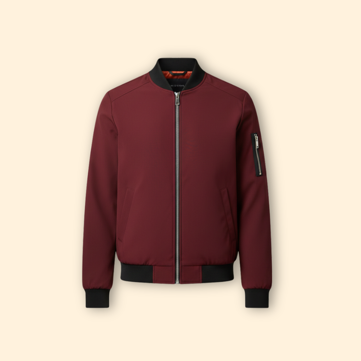 Men’s Modern Bomber Jacket