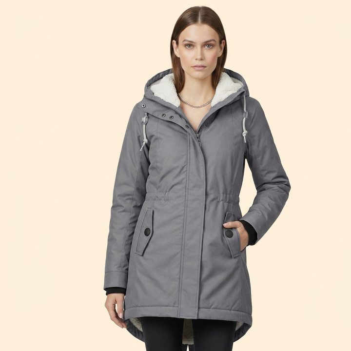 Women’s Hooded Zip Coat