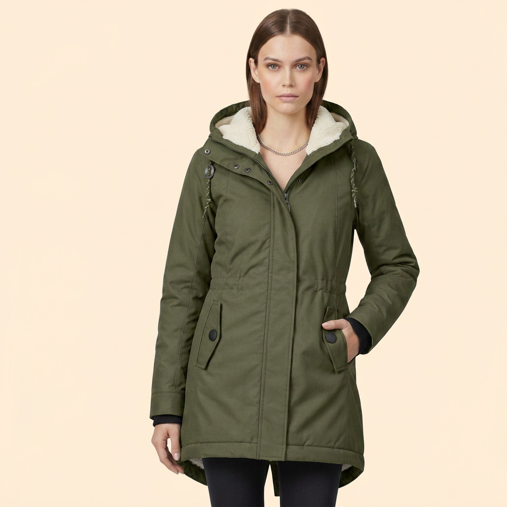 Women’s Hooded Zip Coat