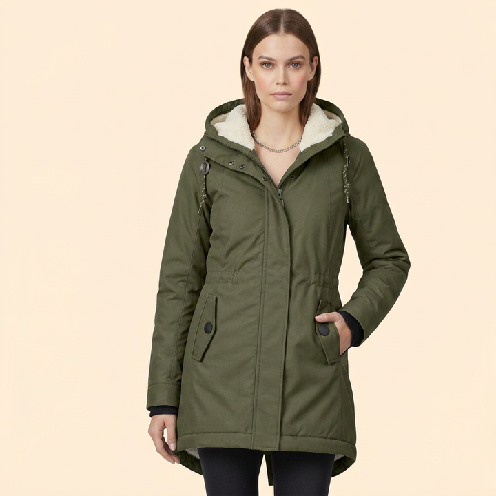Women’s Hooded Zip Coat