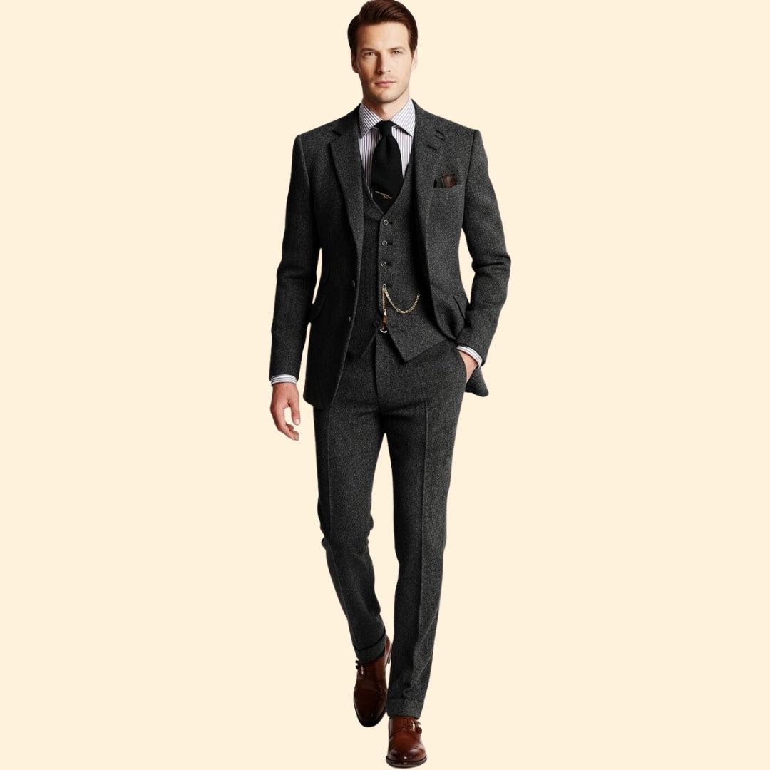 Winter Men’s Three-Piece Suit