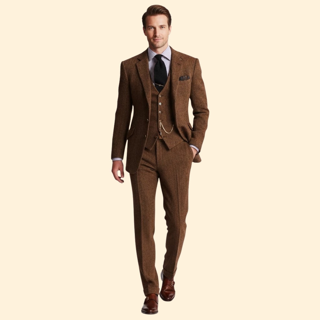Winter Men’s Three-Piece Suit