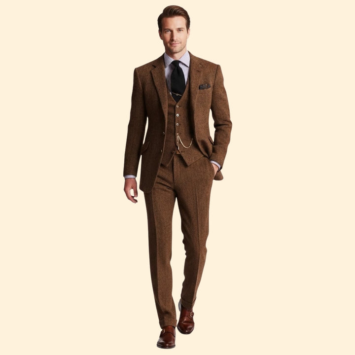 Winter Men’s Three-Piece Suit