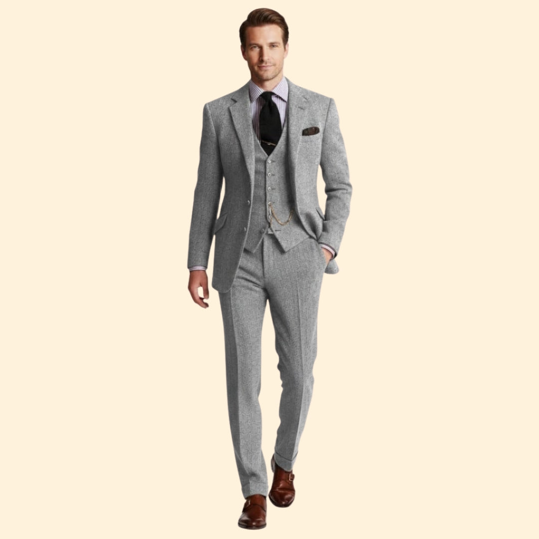 Winter Men’s Three-Piece Suit