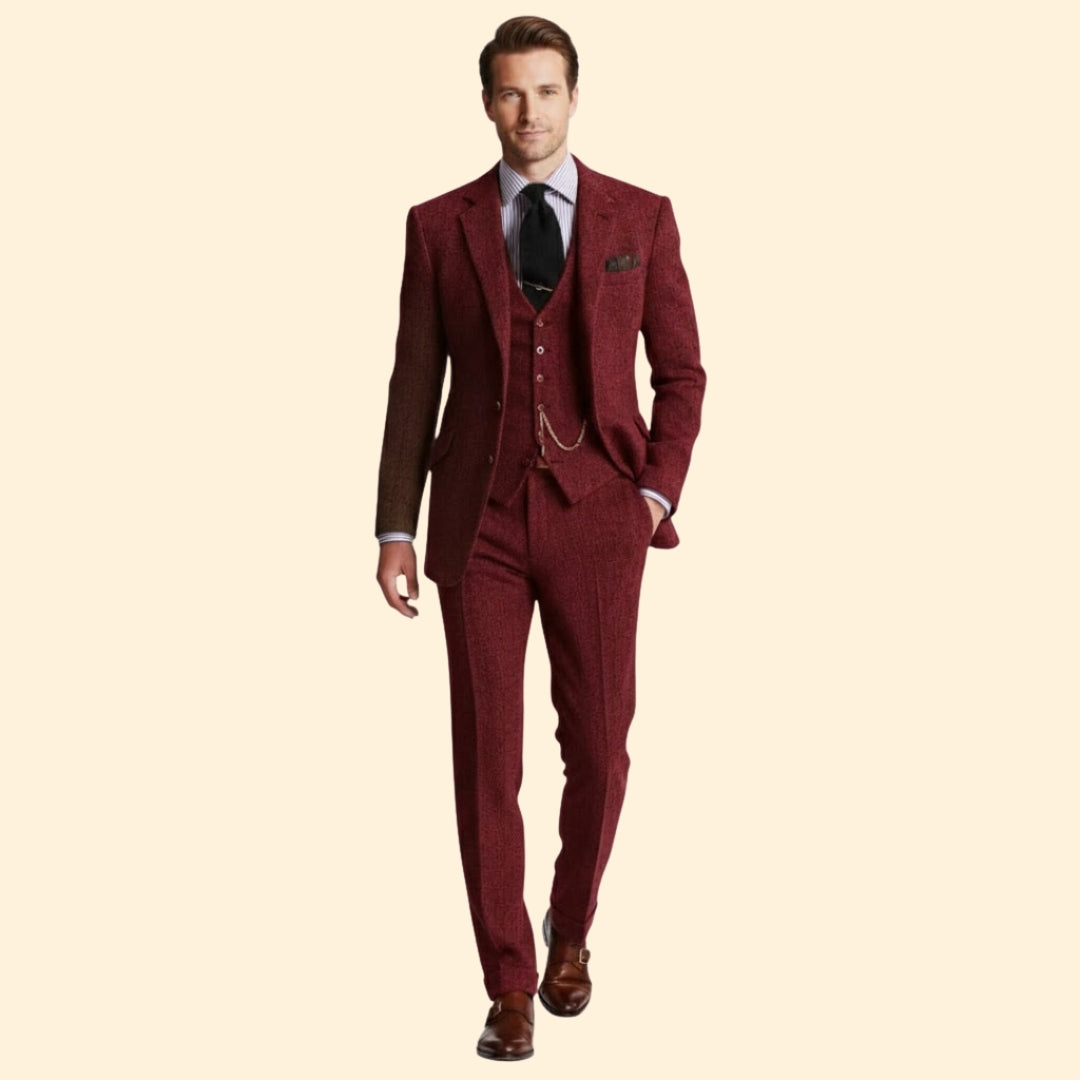 Winter Men’s Three-Piece Suit