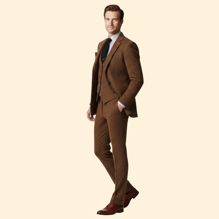 Winter Men’s Three-Piece Suit
