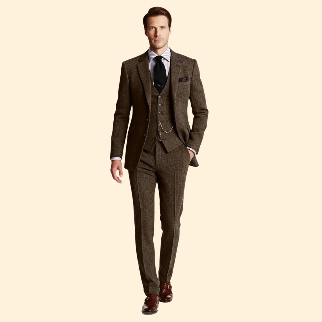 Winter Men’s Three-Piece Suit
