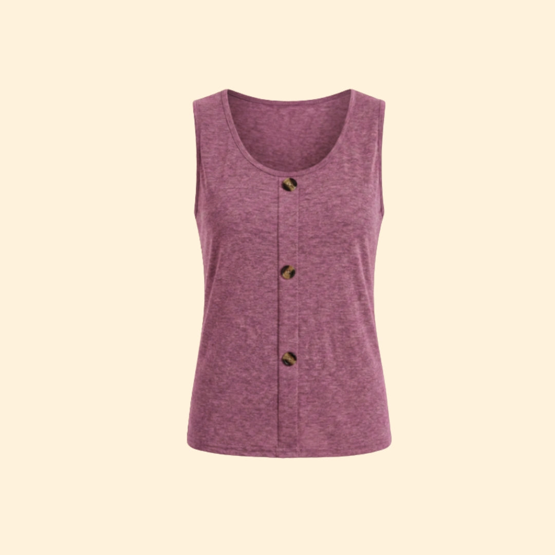 Women's Button Front Tank