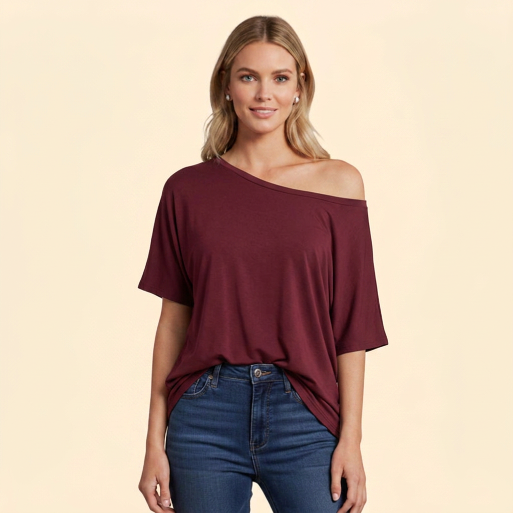 Women's Casual Off-Shoulder Top