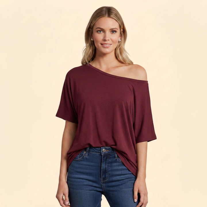 Women's Casual Off-Shoulder Top