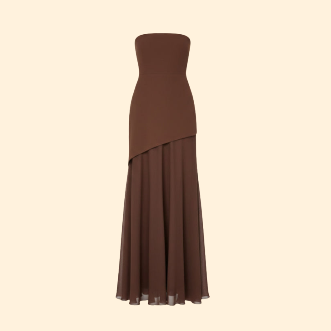 Women's Chic Strapless Dress