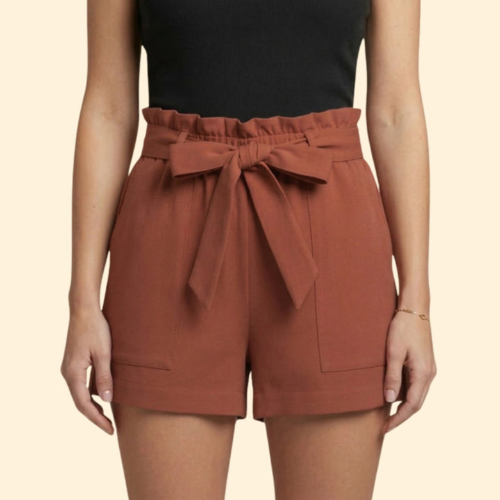 Women's Chic Tie Shorts