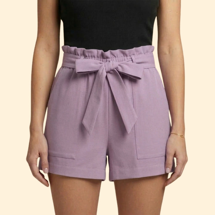 Women's Chic Tie Shorts