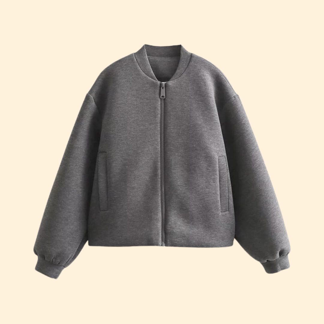 Women’s Classic Zip Bomber Jacket