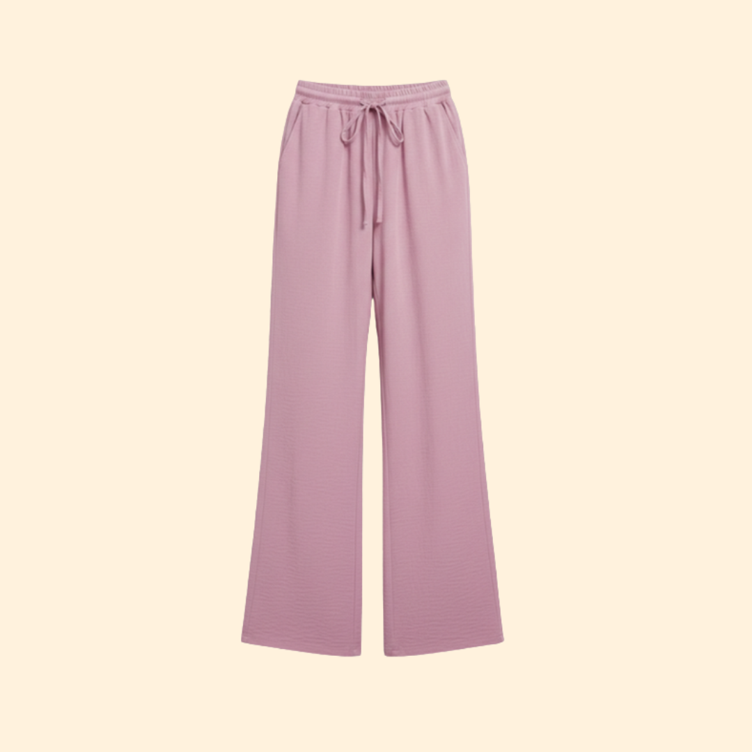 Women's Effortless Drawstring Palazzo Pants