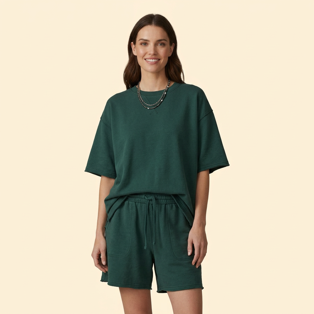 Women's Effortless Washed Relaxed Set
