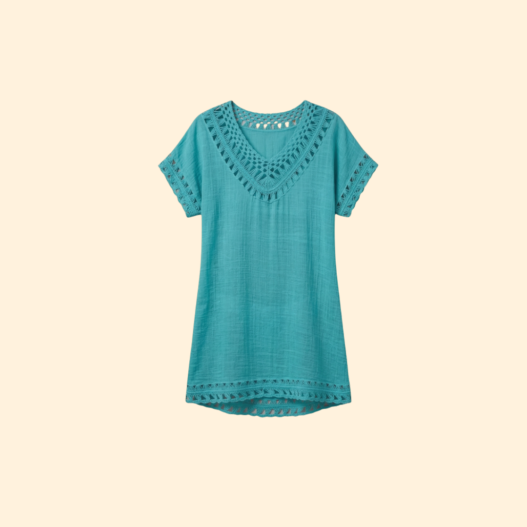 Women's Elegant Crochet Cover-Up