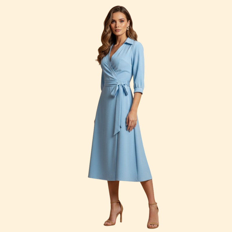 Women’s Elegant Wrap Dress