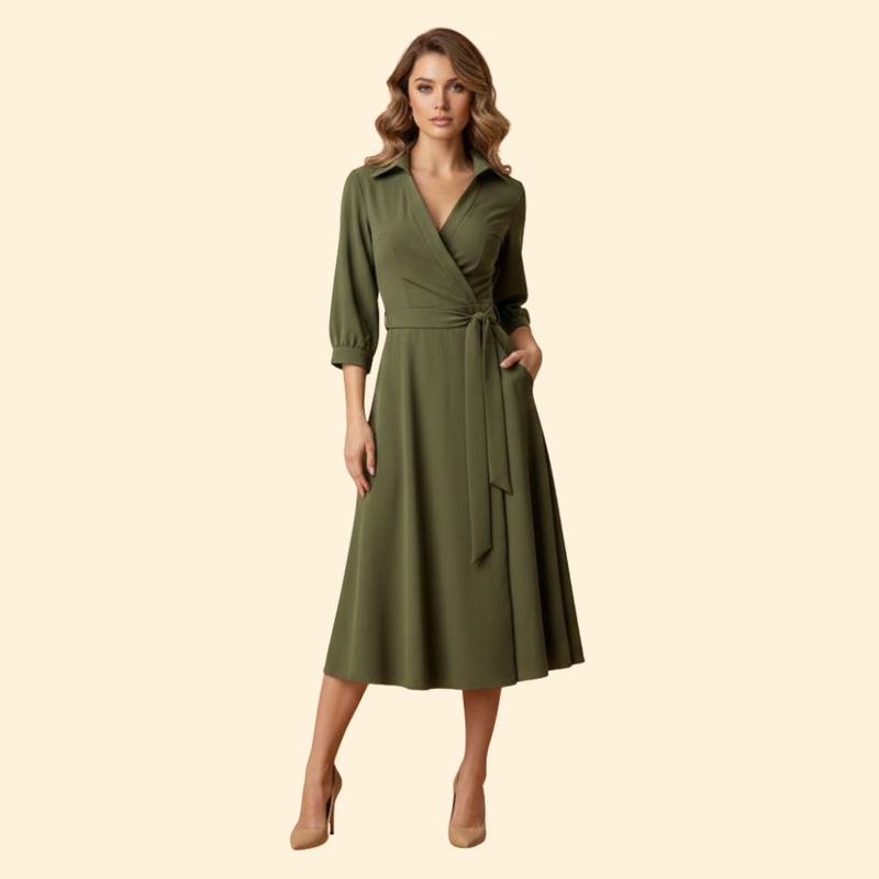 Women’s Elegant Wrap Dress